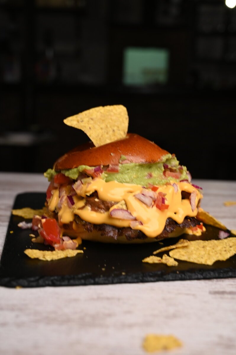 Nachos Burger de julio